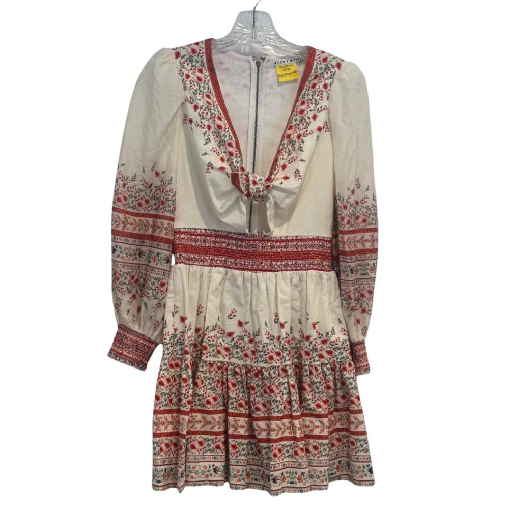 Alice + Olivia Floral Print Dress